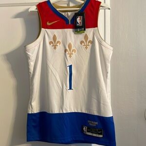 NWT Zion Williamson all star/Pelicans jersey M